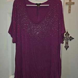 Lee Deep Purple Short Sleeve Tee